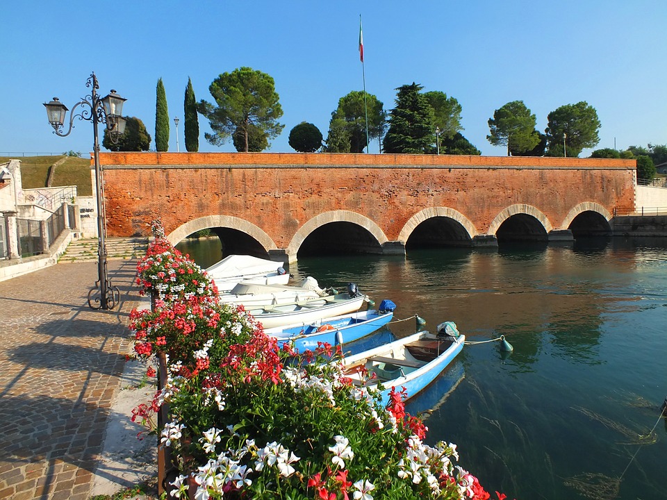 Radfahrweg entlang des mincio - von peschiera nach mantova